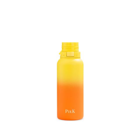 PIEK Stainless Steel Insulated Flip Top Water Bottle - 450ml/15.2oz