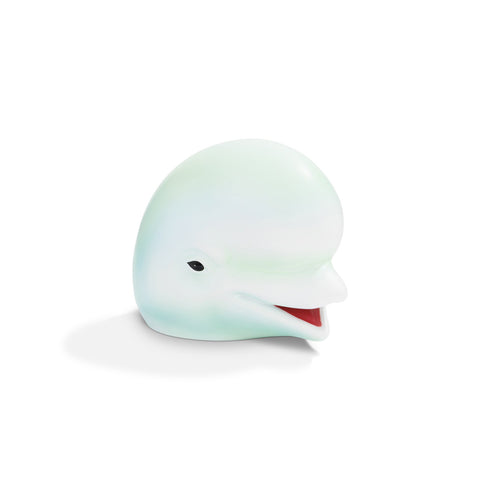 PIEK Beluga Whale Interchangeable Water Bottle Cap, Side View