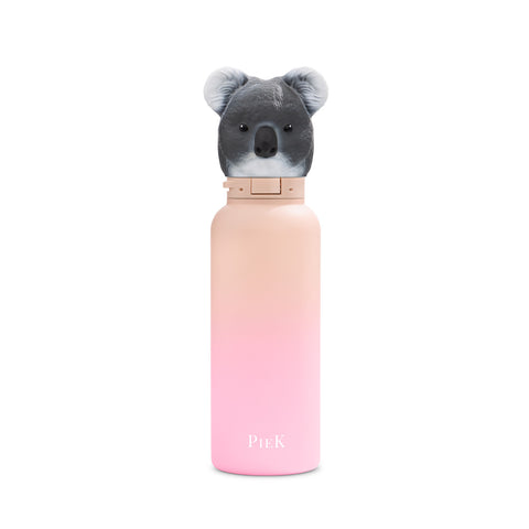 PIEK Koala Water Bottle, 650ml, Paradise Gradient, Front View