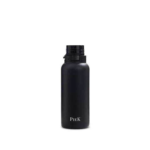 PIEK Stainless Steel Insulated Flip Top Water Bottle - 450ml/15.2oz