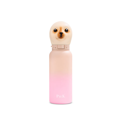 PIEK Seal Water Bottle, 450ml, Paradise Gradient, Front View