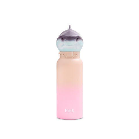 PIEK Shark Water Bottle, 450ml, Paradise Gradient, Front View