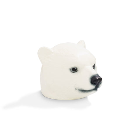 PIEK Polar Bear Interchangeable Water Bottle Cap, Side View