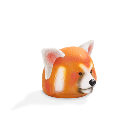 PIEK Red Panda Interchangeable Water Bottle Cap, Side View